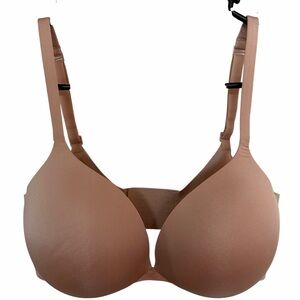 SKIMS Ultimate Push-Up Plunge Bra – Mica – NWT – 32DD